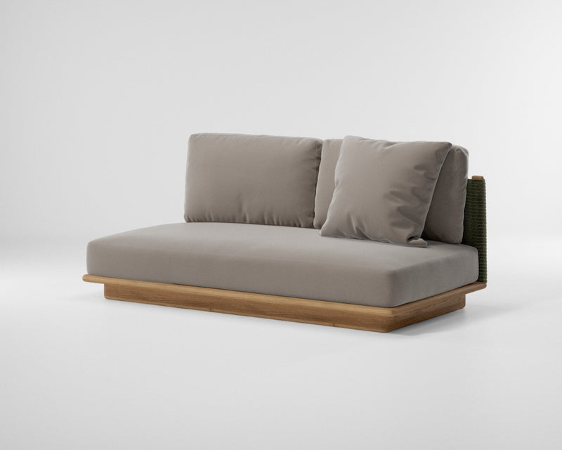 Giro modul lounge serie med teak base