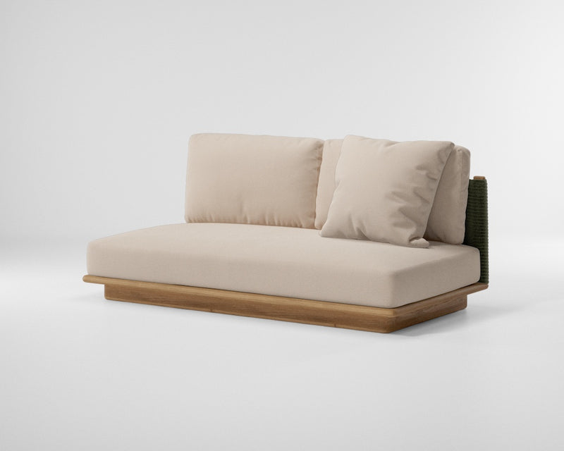 Giro modul lounge serie med teak base