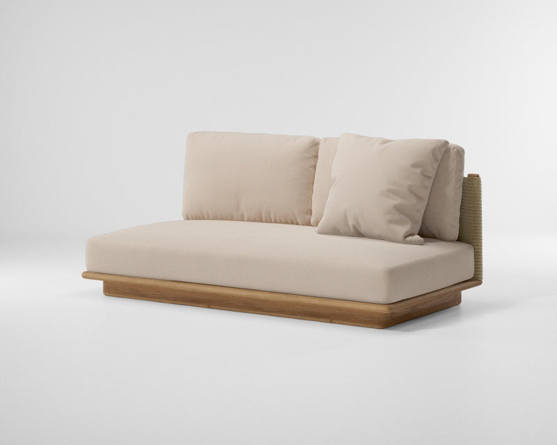 Giro modul lounge serie med teak base