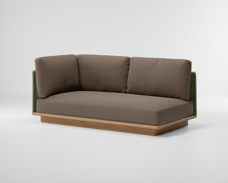 Giro modul lounge serie med teak base