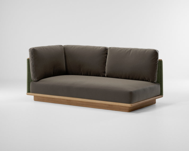 Giro modul lounge serie med teak base