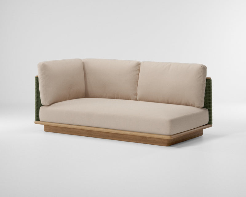 Giro modul lounge serie med teak base