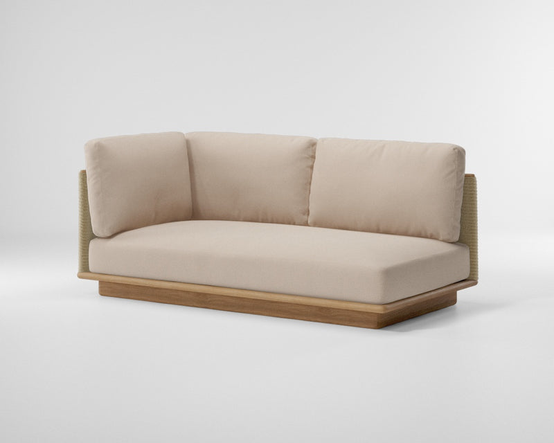 Giro modul lounge serie med teak base