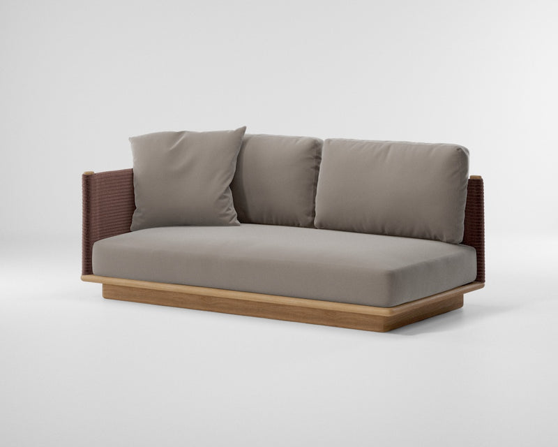 Giro modul lounge serie med teak base