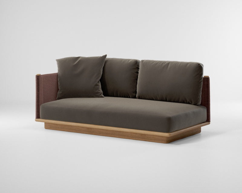 Giro modul lounge serie med teak base