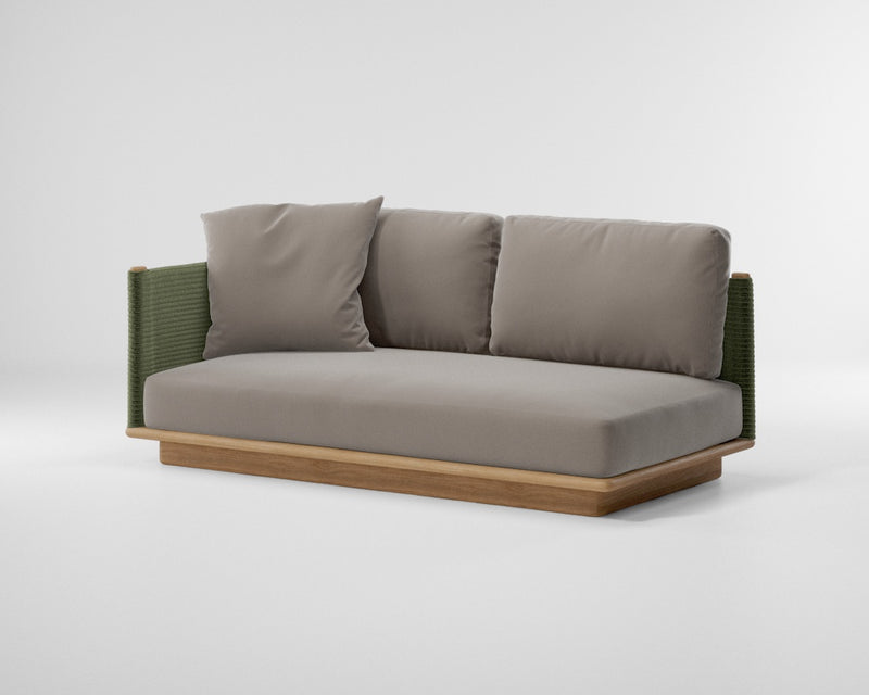 Giro modul lounge serie med teak base