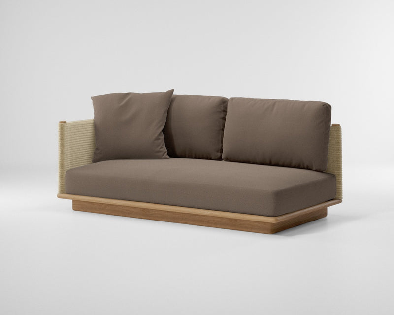 Giro modul lounge serie med teak base