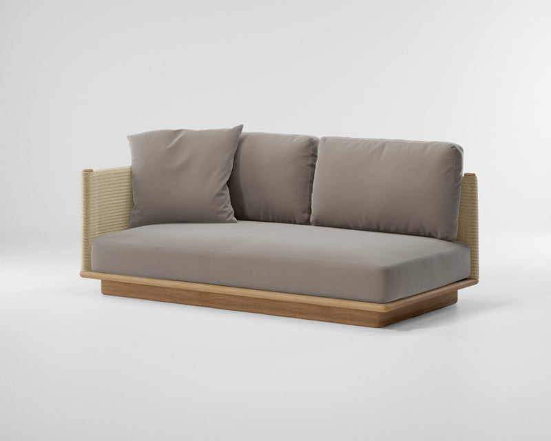 Giro modul lounge serie med teak base