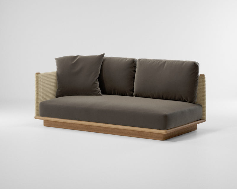 Giro modul lounge serie med teak base