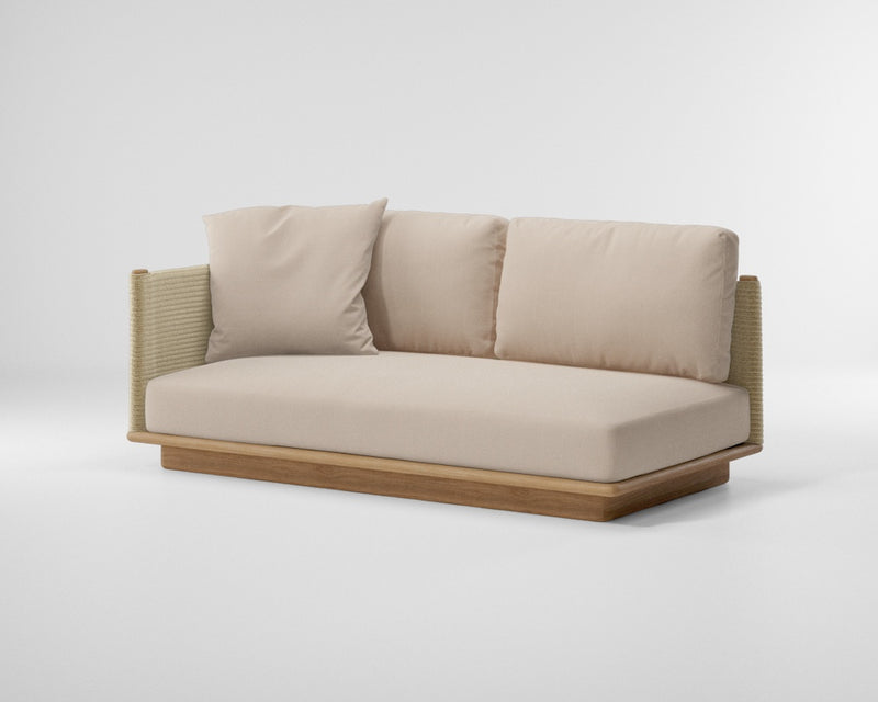 Giro modul lounge serie med teak base