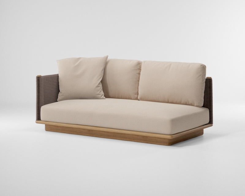 Giro modul lounge serie med teak base