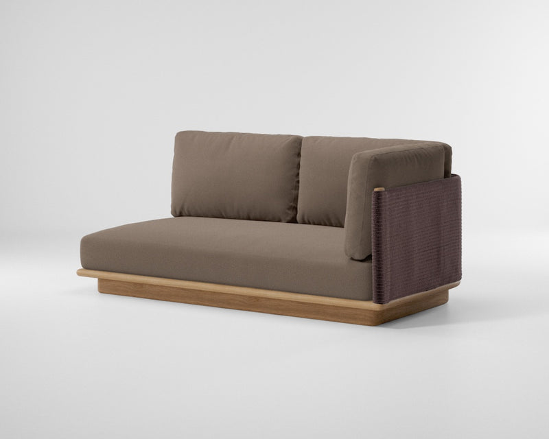 Giro modul lounge serie med teak base