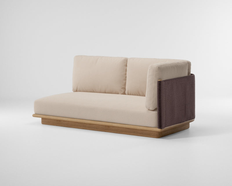 Giro modul lounge serie med teak base