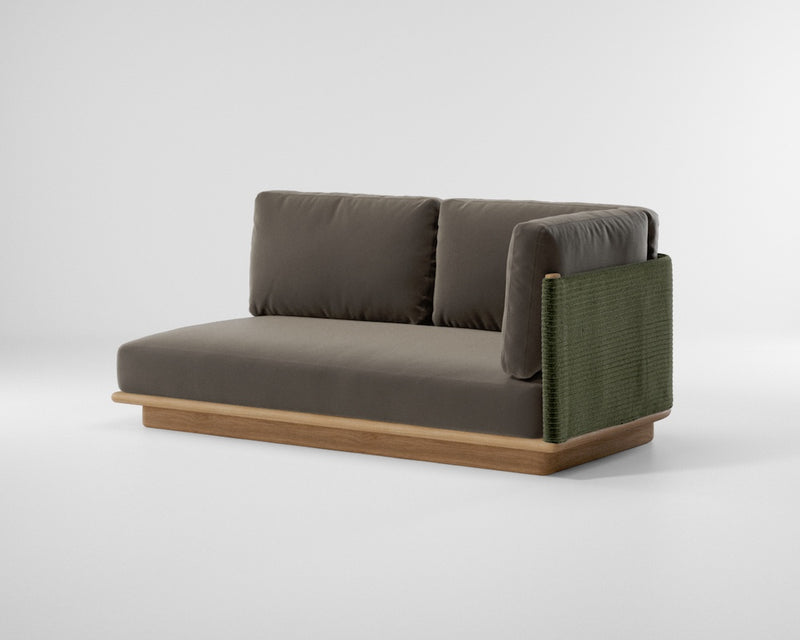 Giro modul lounge serie med teak base