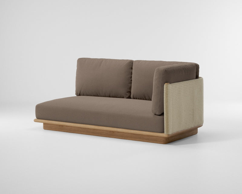 Giro modul lounge serie med teak base