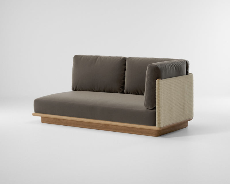 Giro modul lounge serie med teak base