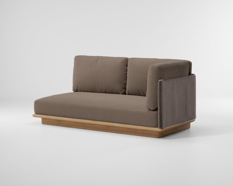 Giro modul lounge serie med teak base