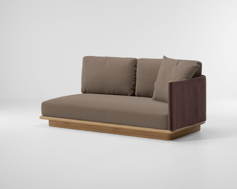 Giro modul lounge serie med teak base