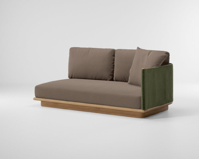 Giro modul lounge serie med teak base