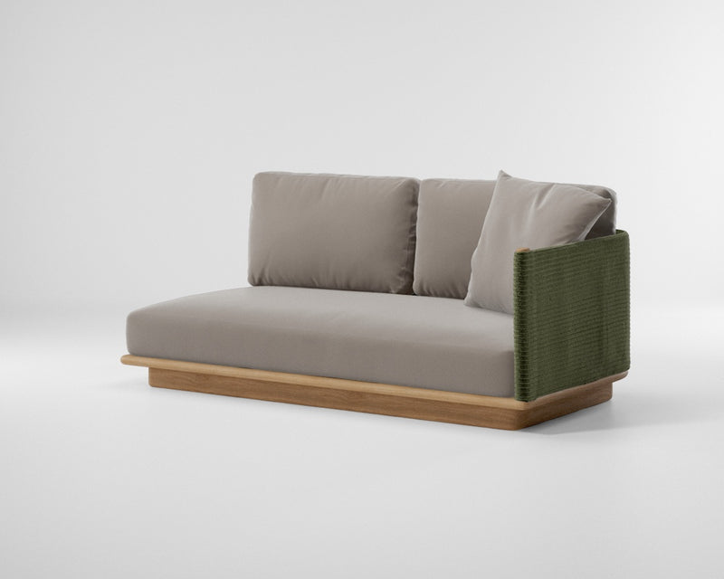 Giro modul lounge serie med teak base