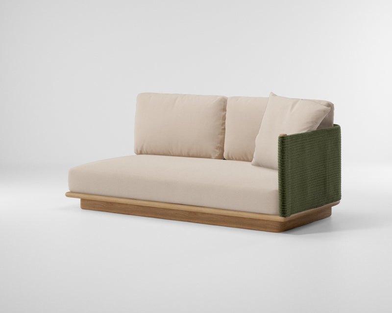 Giro modul lounge serie med teak base