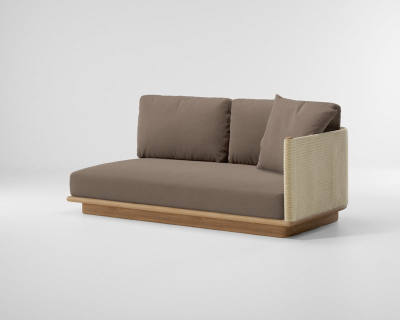 Giro modul lounge serie med teak base