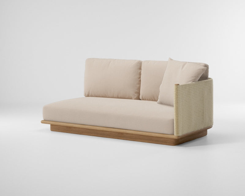 Giro modul lounge serie med teak base