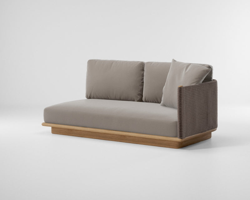 Giro modul lounge serie med teak base