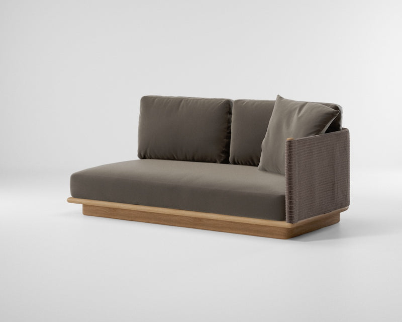 Giro modul lounge serie med teak base