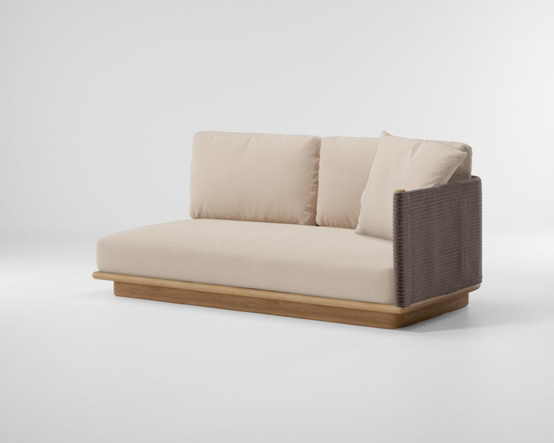 Giro modul lounge serie med teak base