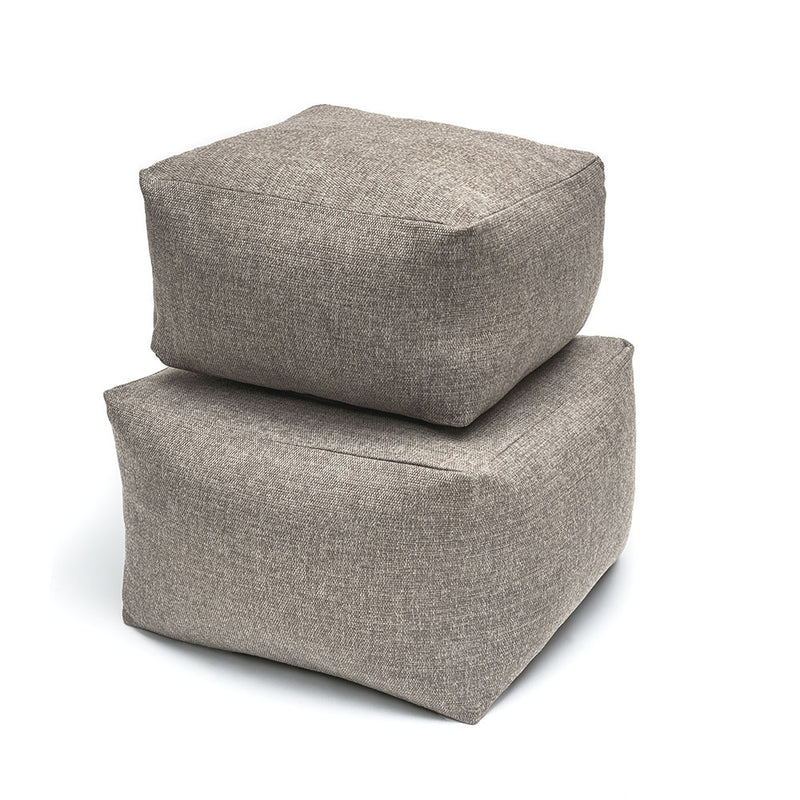 Square soft pouf small/large without piping