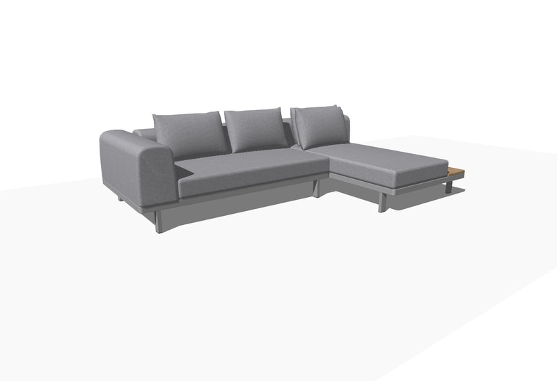 Space loungeserie - udstillingsmodel, light grey