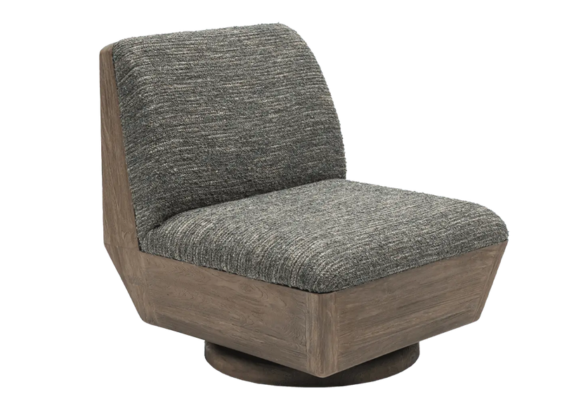 Club Jules with swivel upholstered, indoor