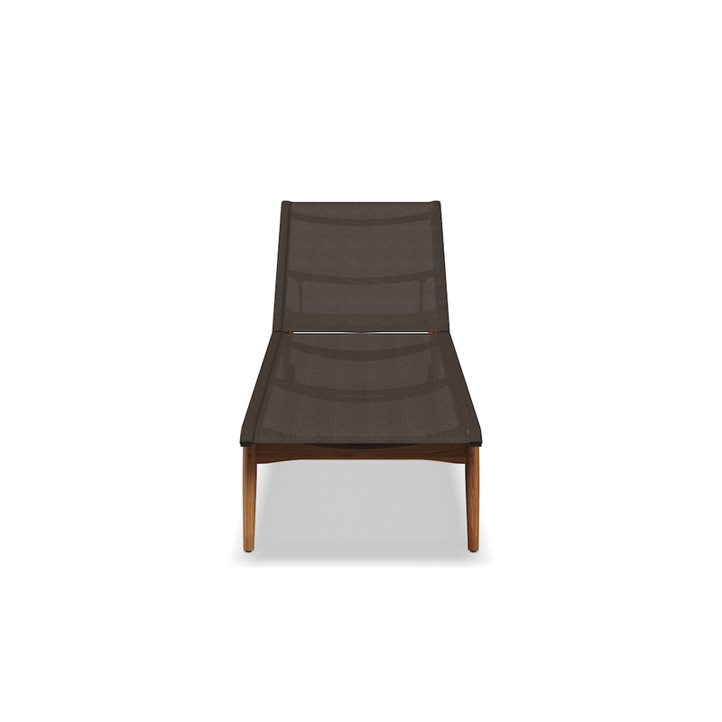 Sway teak lounger